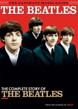 Ultimate Music Guide - The Beatles Limited Edition (Red Cover) Hardback Book 