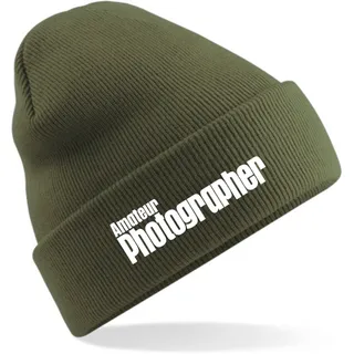 Amateur Photographer Classic Embroidered Logo Knitted Beanie